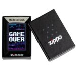 Žiebtuvėlis Zippo Game Over dovanų dėžutėje