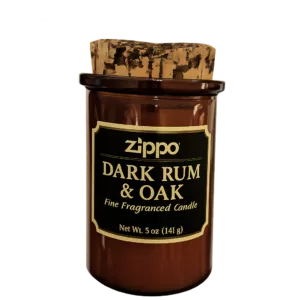 Zippo aromatinė žvakė DARK RUM & OAK (141 g)