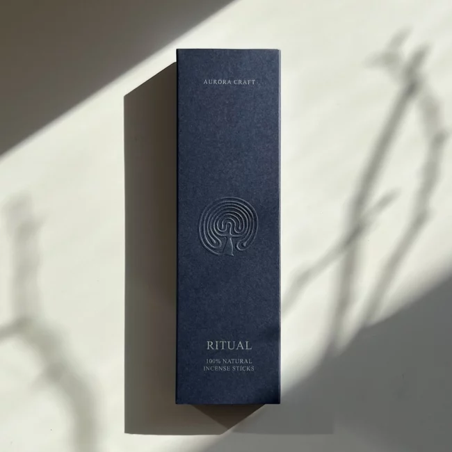 Aurora Craft Ritual nišiniai botaniniai smilkalai su sandalmedžiu ir agarmedžiu
