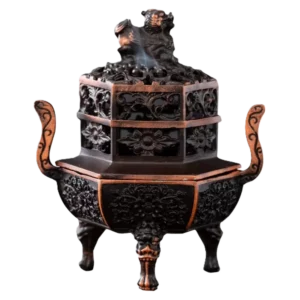 Metalinė smilkalinė „Dragon Guard“ kūginiams ir spiraliniams smilkalams