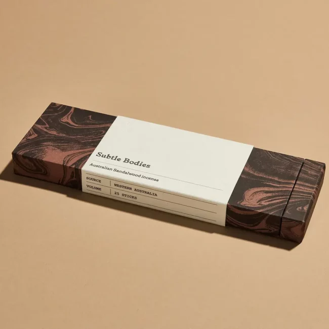 Subtle Bodies Australian Sandalwood natūralūs smilkalai