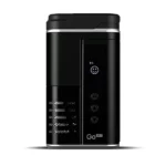 Arizer Go SRT Vaporizer įjungtas ekranas ir valdymas – portable vaporizer