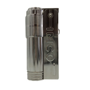 Benzininis žiebtuvėlis IMCO Super Triplex 6700 Logo Chrome Nickel