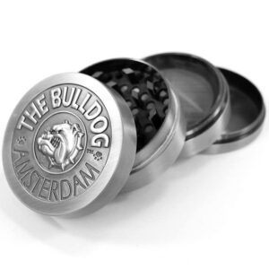 Originalus metalinis smulkintuvas The Bulldog 4 dalių (50 mm)