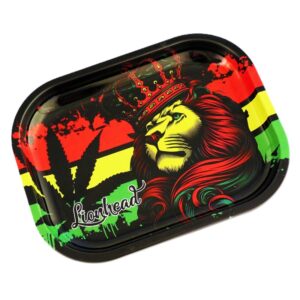 Rasta Lionhead metalinis sukimo padėkliukas 18x14 cm