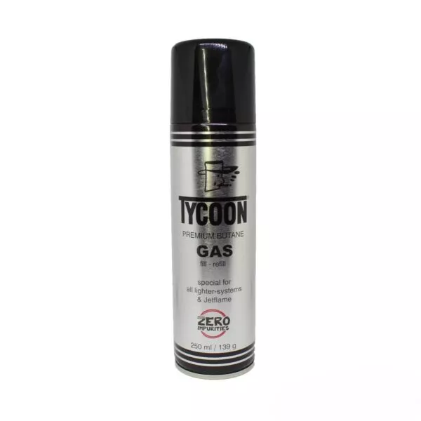 tycoon-premium-butano-dujos-ziebtuveliams-papildyti-250ml Tycoon Premium butano dujos žiebtuvėliams papildyti 250 ml