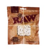 Filtriukai RAW Classic Cotton Slim 6mm (200 vnt.)