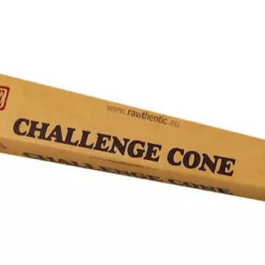 Autentiška RAW Challenge Cone 600mm pakuotė, skirta gigantiškiems botanikos ritualams ir aromaterapijai