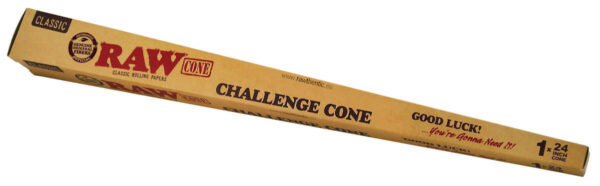 RAW Challenge Cone Originali Pakuotė Autentiška RAW Challenge Cone 600mm pakuotė, skirta gigantiškiems botanikos ritualams ir aromaterapijai