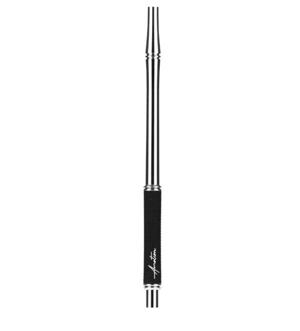 Metalinis amotion hose handle kandiklis su juodu silikoniniu paviršiumi