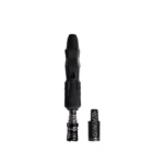 DynaVap B2 Stealth – Mechaninis Žolelių Garintuvas be dangtelio, matomas titano antgalis (Titanium Tip)