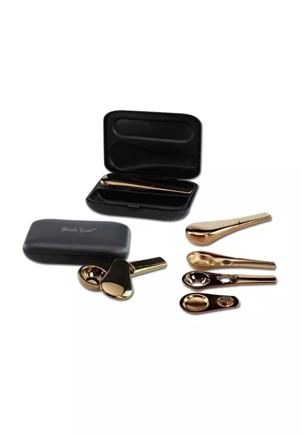 magnetine pypke Bronzinė magnetinė pypkė BL Jop 9,7 cm su kietu dėklu