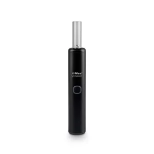 Juodos spalvos XMAX V3 Nano vaporizer elektroninis sausų žolelių garintuvas su stikliniu kandikliu