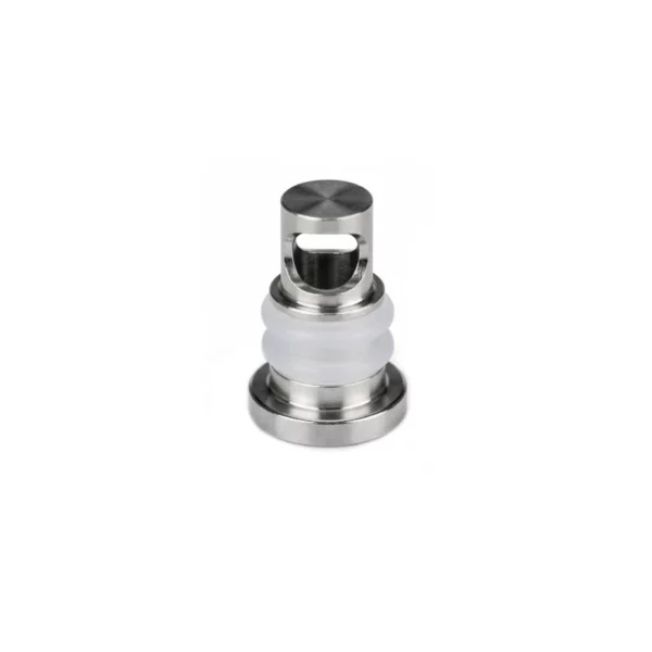 Originalus nerūdijančio plieno XMAX V3 Nano vaporizer metalinis filtras su dviem baltais sandarinimo žiedais garintuvo kandikliui.