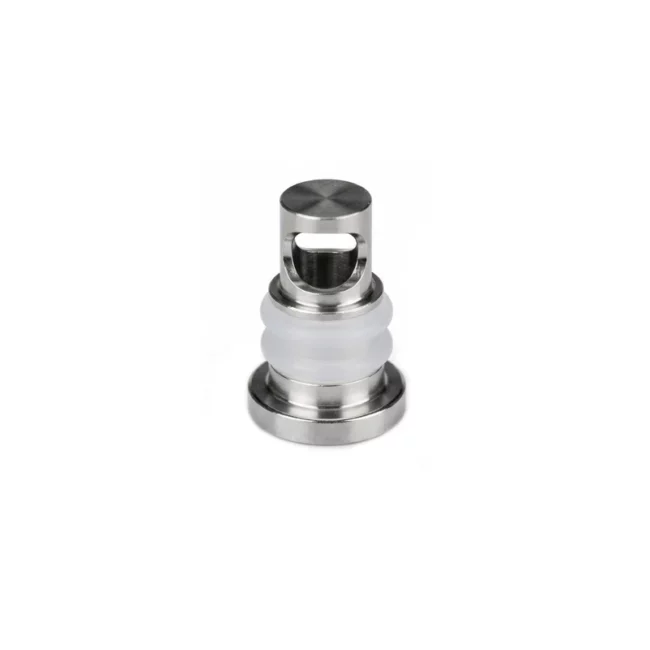 Originalus nerūdijančio plieno XMAX V3 Nano vaporizer metalinis filtras su dviem baltais sandarinimo žiedais garintuvo kandikliui.