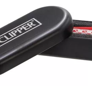 iebtuvėlis Clipper Metal British prabangioje juodoje dovanų dėžutėje