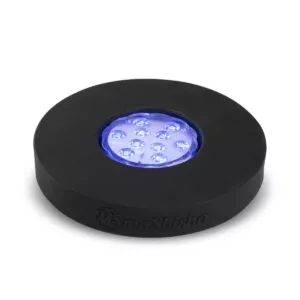 Juodas neslystantis silikoninis kaljano LED padas MS Mashisha su švietimo moduliu