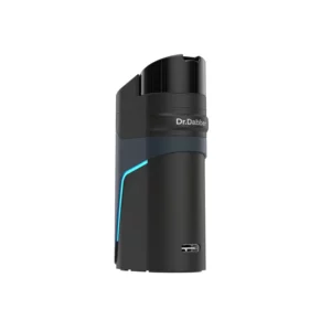 Dr. Dabber Ghost 2 vaporizer garintuvas koncentratams - priekinis vaizdas su LED apšvietimu