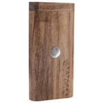 DynaStash Walnut dėklo integruotas magnetas dangteliui nuimti