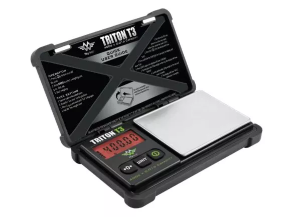Ypač tikslios (0.01g) Svarstyklės „My Weigh Triton T3“ 400g – 0.01g