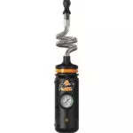 Storz & Bickel Plenty Desktop Vaporizer garintuvas - priekinis vaizdas su termometru
