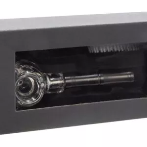Hibridinė Stiklinė Metalinė Pypkutė su Dėžute 11,5 cm