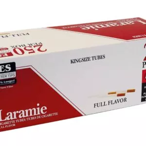 Laramie Cigarečių tūtelės Full Flavor 250 vnt su 17 mm filtru