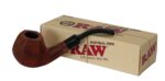Originali RAW Wooden Pipe medinė pypkė su dovanų dėžute