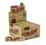 Originali RAW Organic Hemp Connoisseur popierėlių ir filtriukų dėžutė
