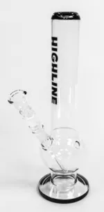 Stiklinė vandens pypkė Highline Summer 37 cm su apvalia kolba