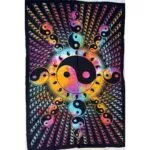 Užklotas Yin Yang 210x140 cm - sienos gobelenas