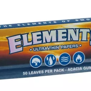 Vyniojami popierėliai Elements 1 1/4 dydžio pakuotė 50 lapelių