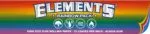 Vyniojami popierėliai Elements Rainbow King Size Slim 32 lapeliai pakuotėje
