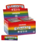 Didmeninė dėžutė, kurioje sudėti spalvoti lankstomi filtriukai Elements Rainbow