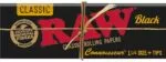 RAW Black Connoisseur 1 1/4 lapelių ir tipsų knygelė iš priekio