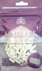 Filtrai Cartel Slim Easy Rolling 120 vnt pakuotėje su zip-lock užsegimu