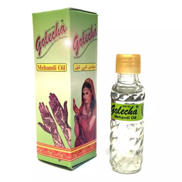 Golecha henna chna aliejus spalvos ryškinimui 6ml buteliukas su dėžute