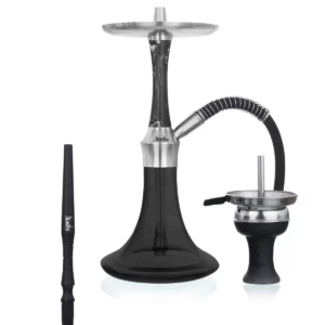 uodo marmuro dizaino kaljanas Aladin EPOX 360 Pro Black Marble pasiruošęs sklandžiam procesui