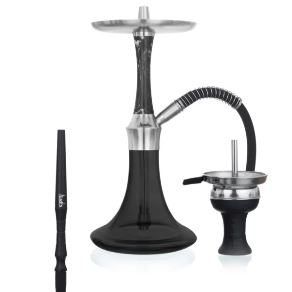 uodo marmuro dizaino kaljanas Aladin EPOX 360 Pro Black Marble pasiruošęs sklandžiam procesui