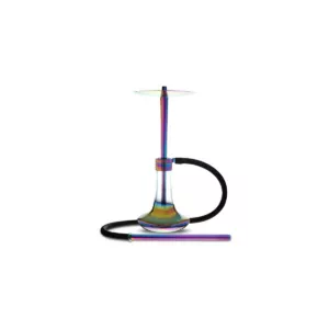 Aukštas premium maShisha kaljanas MS Magma GIGA 57 cm Vaivorykštės (Chameleono) spalvos su vulkano prapūtimu - Bongai.lt