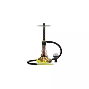 Geltonas pilnos komplektacijos kaljanas MS maShisha Zeus 55 cm aukščio - Bongai.lt