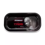 Metalinis sukimo padėkliukas Futurola x Tyson 2.0 su Mike Tyson portretu ir parašu (27,5 x 17,5 cm)