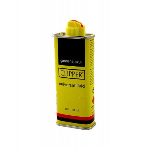 Clipper benzinas žiebtuvėliams (133 ml) šonu