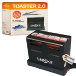 Kaljano anglių užkūriklis Smoke2u Toaster 2.0 su ilgomis žnyplėmis ir kandikliais